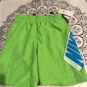 Nike Green Swim Trunks